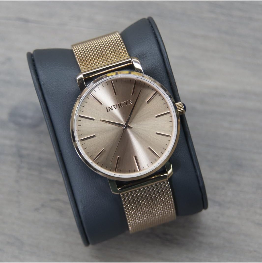Invicta Reloj de Mujer Angel Quartz con Correa de Acero Inoxidable