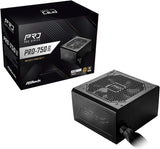 ASRock PRO 750G Fuente de alimentación - 750W 80 Plus Gold certific...