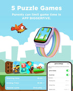 BIGGERFIVE Smart Watch para Kids, 1.8" Fitness Tracker Watch con Pedometer