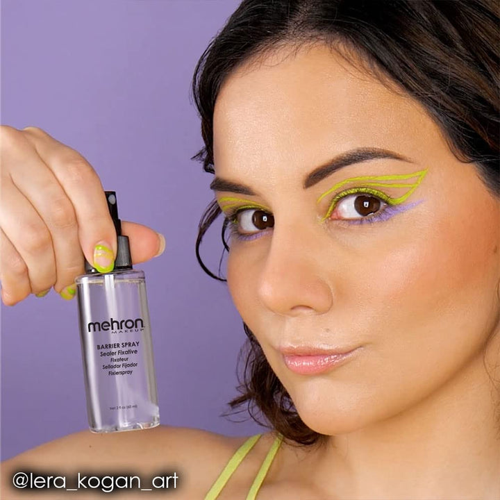 Mehron Sellador para maquillaje en spray (2 oz)