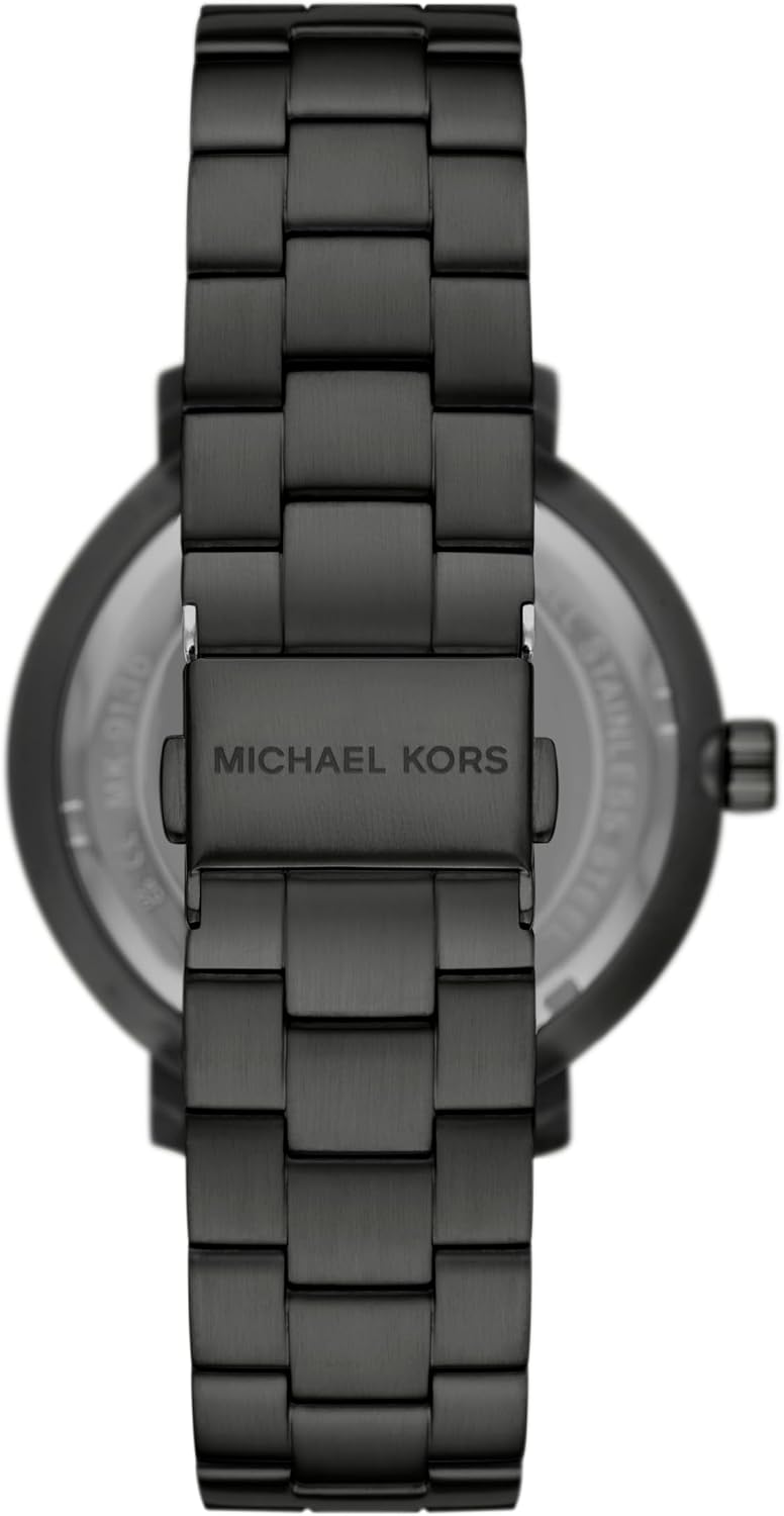 Michael Kors Reloj Blake de acero inoxidable o cuero para hombre