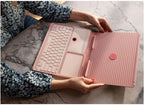 Logitech Casa Pop Up Desk Laptop Stand, teclado & Touchpad - Pink