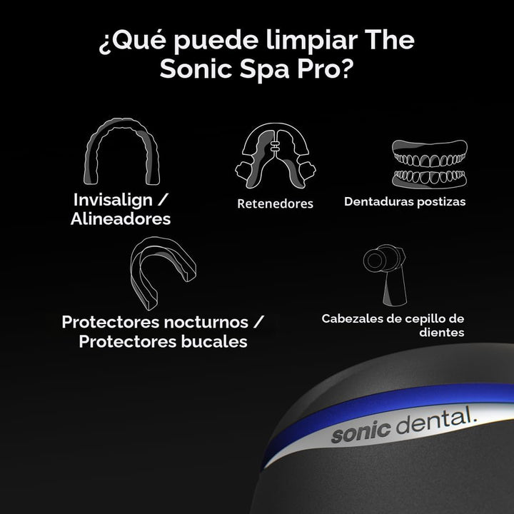 Sonic Pro - Cápsula de limpieza dental, máquina limpiadora ultrasón...