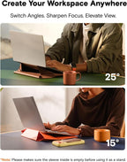 MOFT Funda de transporte para laptop con soporte y almacenamiento