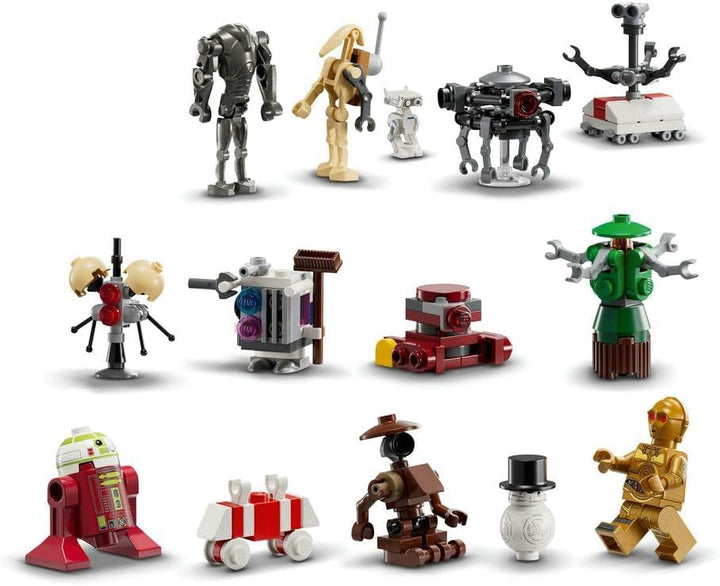 Lego 75418 Calendario de Adviento Star Wars 2025 Juguetes de Constr...