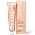 Davids Pasta de dientes sin flúor, blanqueamiento dental, antiplaca...
