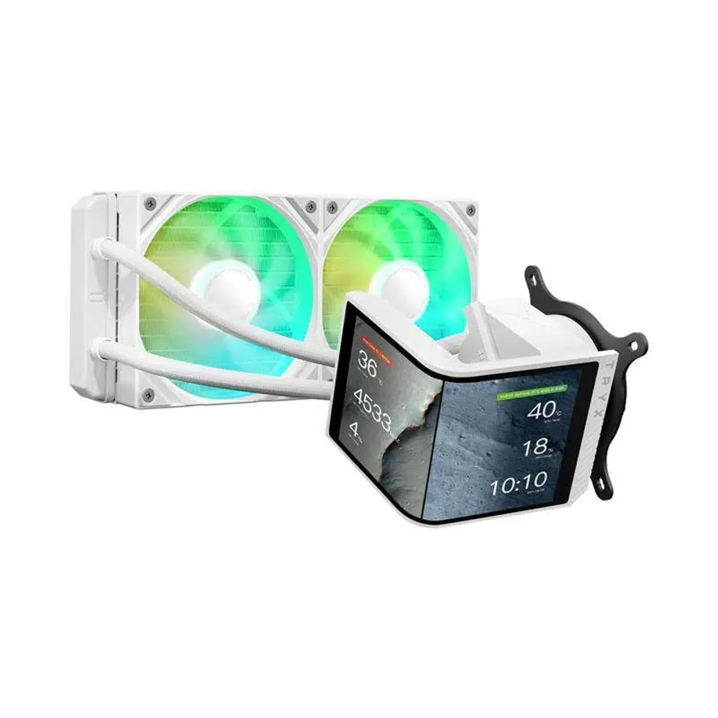 TRYX PANORAMA SE 240 ARGB BLANCO 240mm AIO Giratoria Pantalla Curva...