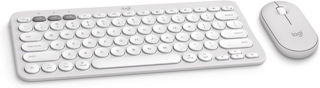 Logitech Pebble 2 Combo para Mac, teclado y mouse inalámbricos, del...