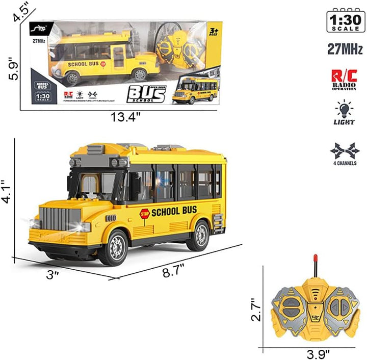 Autobús escolar RC Vehículos de automóvil a control