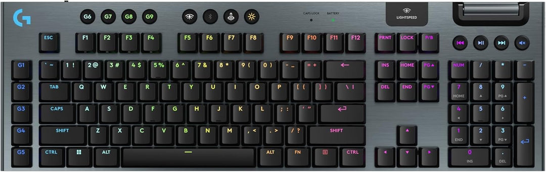 Logitech G915 X Lightspeed Teclado mecánico inalámbrico para juegos...