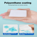30 vendajes de espuma de silicona de 4 x 4 con borde suave, vendajes de silicona impermeables para el cuidado de heridas, parches para úlceras de cama, vendaje súper absorbente para heridas, almohadillas autoadhesivas para dolor de presión