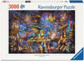 Ravensburger Dragon's Library - Rompecabezas de 3000 piezas para adultos