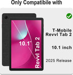 WESOROL - Funda a prueba de golpes para T-Mobile Revvl Tab 2 de 10,1 pulgadas 2025
