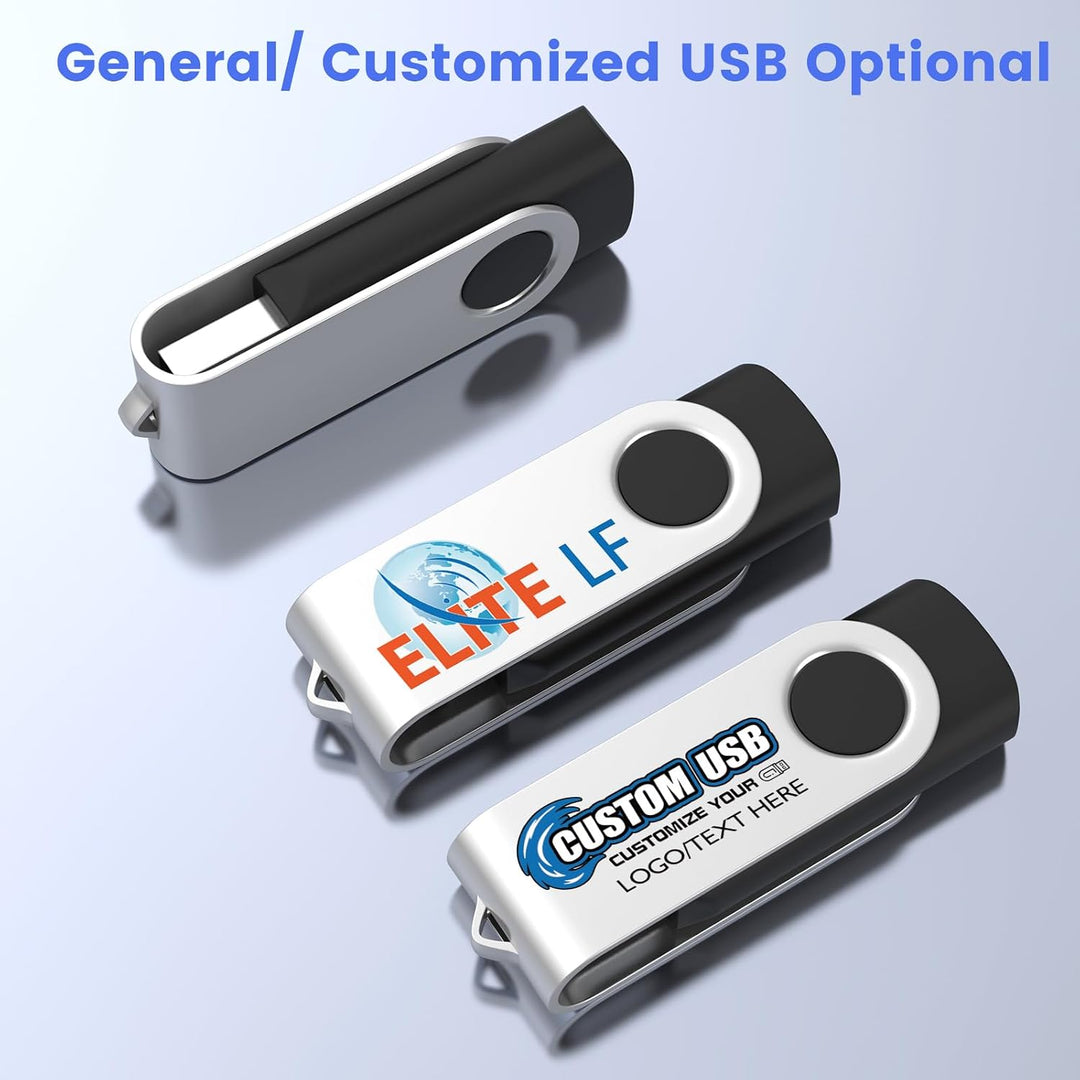 ABLAZE Unidad flash de 1 GB, paquete de 10 unidades, memoria USB 2....