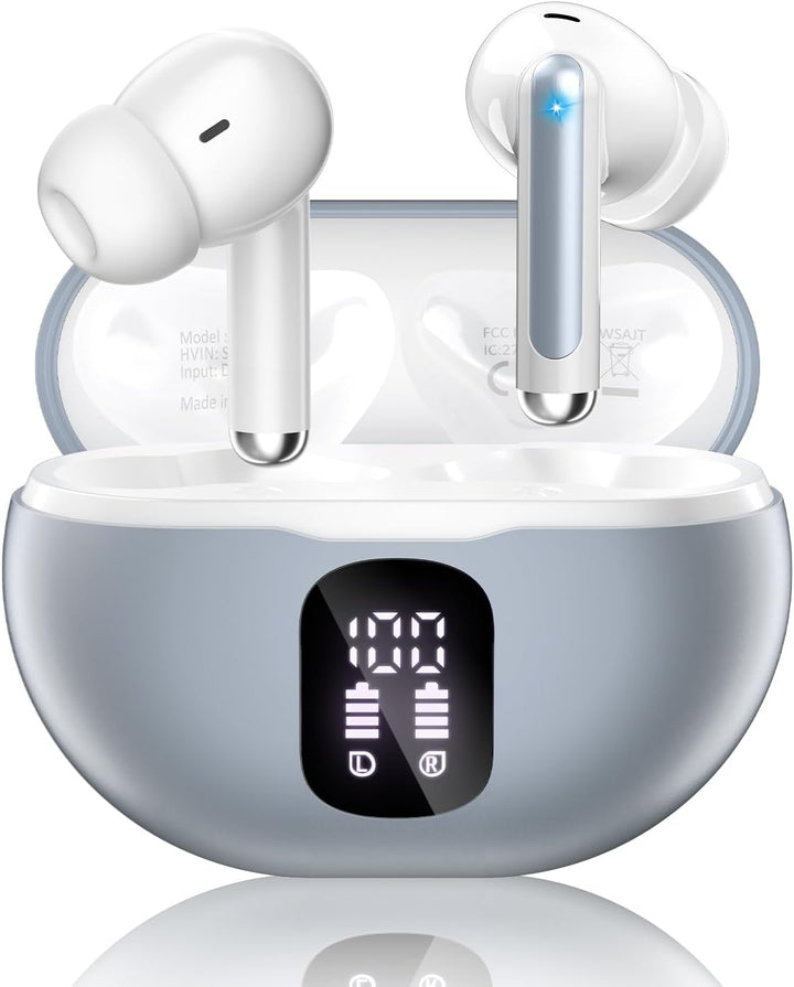 Auriculares inalámbricos, auriculares Bluetooth 5.4 con reproducció...