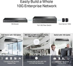 TP-Link ER8411 Enterprise Wired 10G VPN Router - Hasta 10 puertos W...