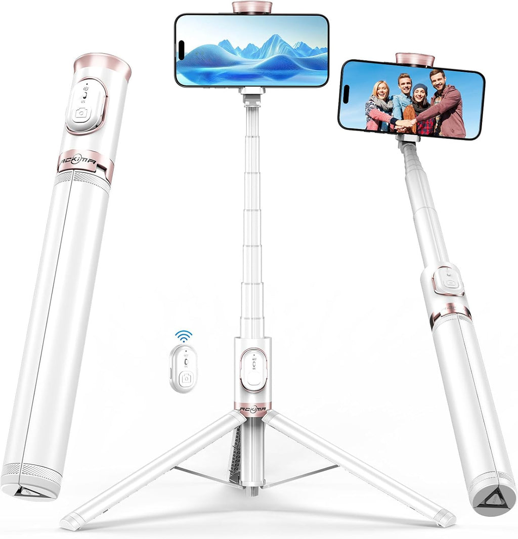 67" trípode palo para selfie con control remoto inalámbrico para iPhone y Android