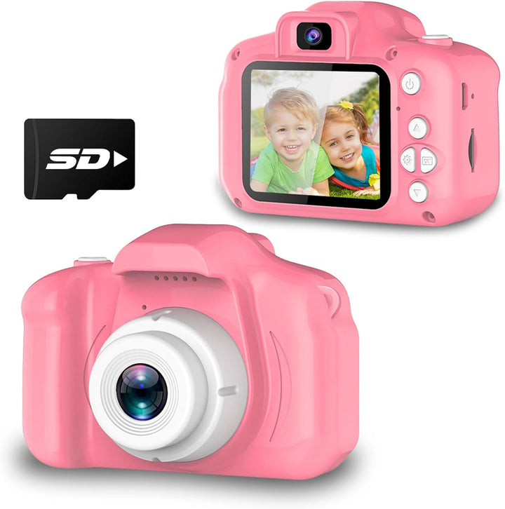 Seckton - Cámara de selfie mejorada para niños, regalos de cumpleañ...