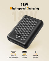 MNZZ Cargador de batería portátil de capacidad recargable de 7.4 V...