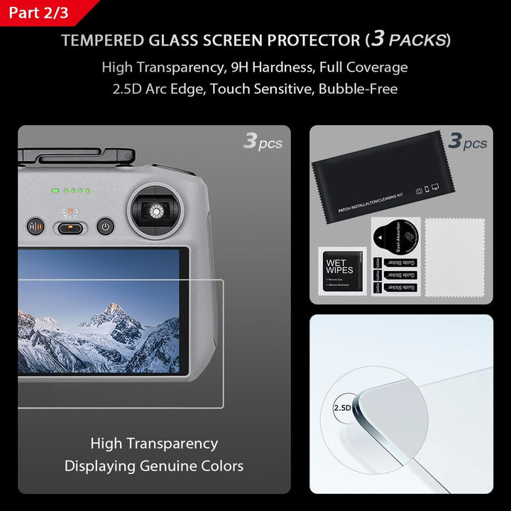 Arzroic Kit de Capucha Protectora Solar RC 2 con Protector de Panta...