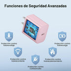Cargador para iPhone 18 17 16 Carga rápida Paquete de 2 cargadores USB C