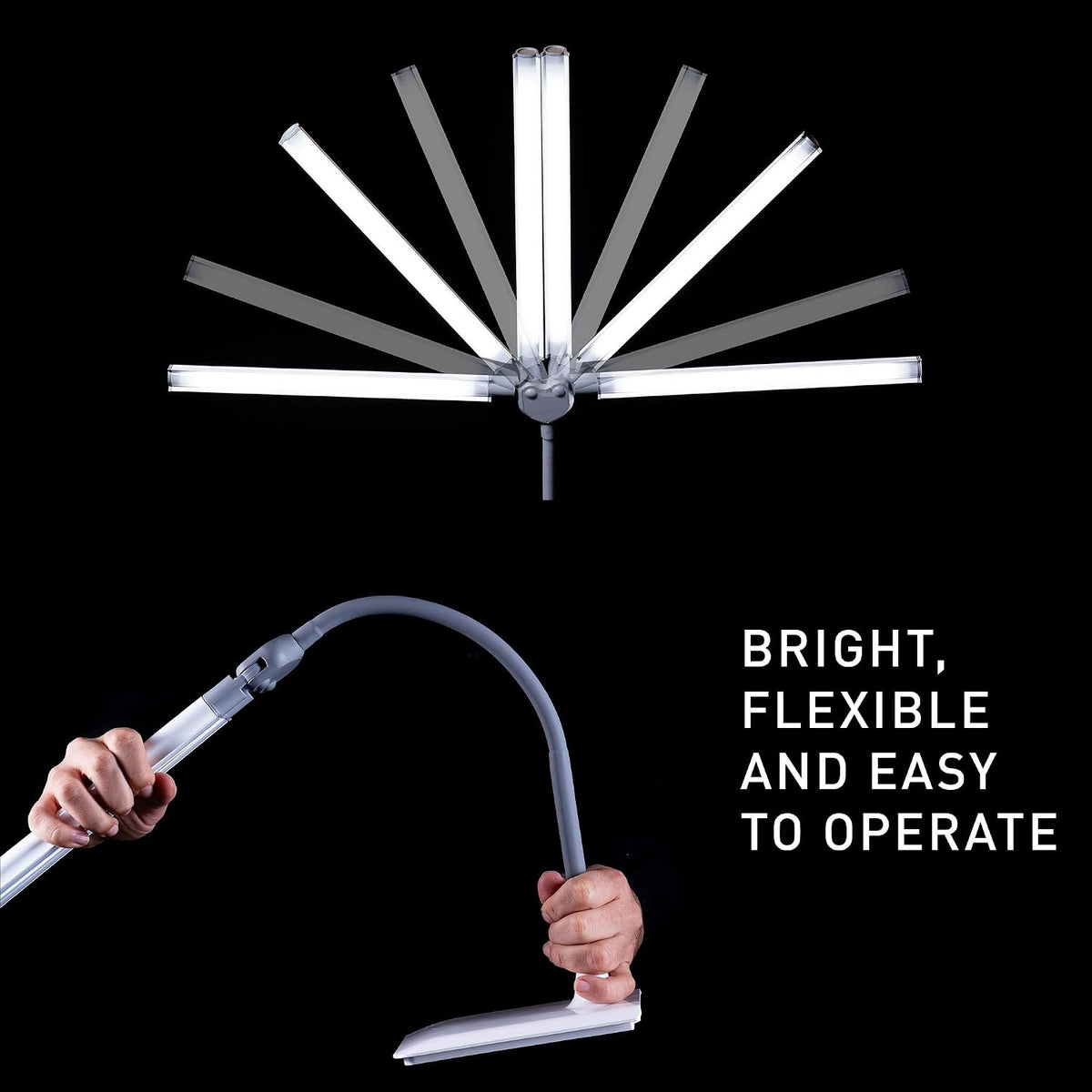 Lámpara daylight DuoPro - Lámpara de trabajo LED de doble sombra