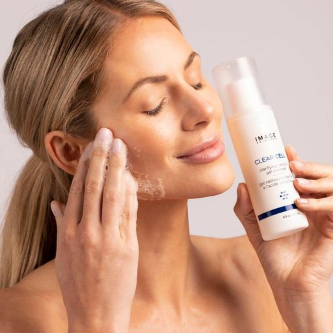 IMAGE Skincare, CLEAR CELL - Gel de limpieza salicílico, lavado fac...