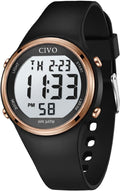 Relojes Deportivos CIVO para Mujer: Pantalla LCD Grande, Números de Fácil Lectura