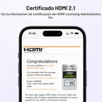 UGREEN 8K HDMI 2.1 Cable Certified 48Gbps 240Hz Ultra High Speed Cord 16FT