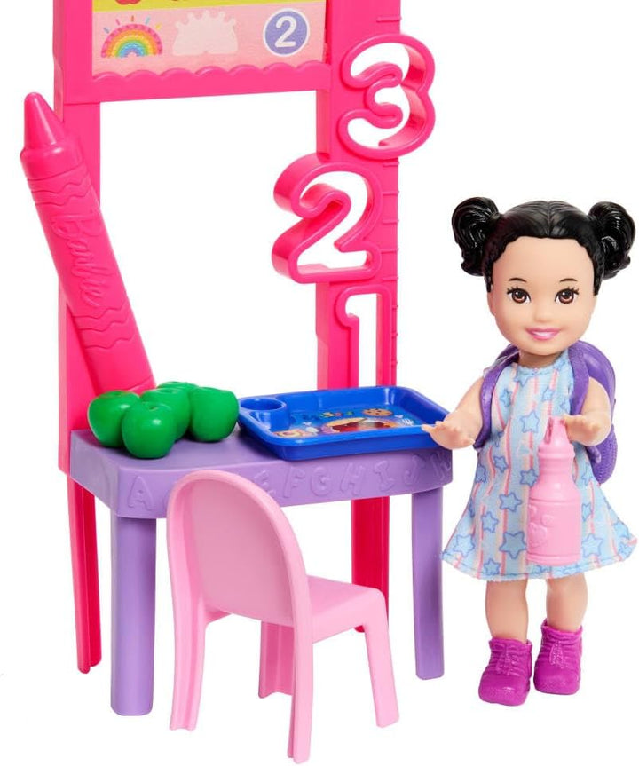 Barbie Juego de profesores de carreras con muñeca de moda