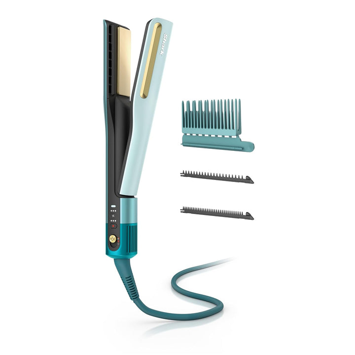 Shark SilkiPro™ Straight | Plancha húmeda a seca + secador rápido |...