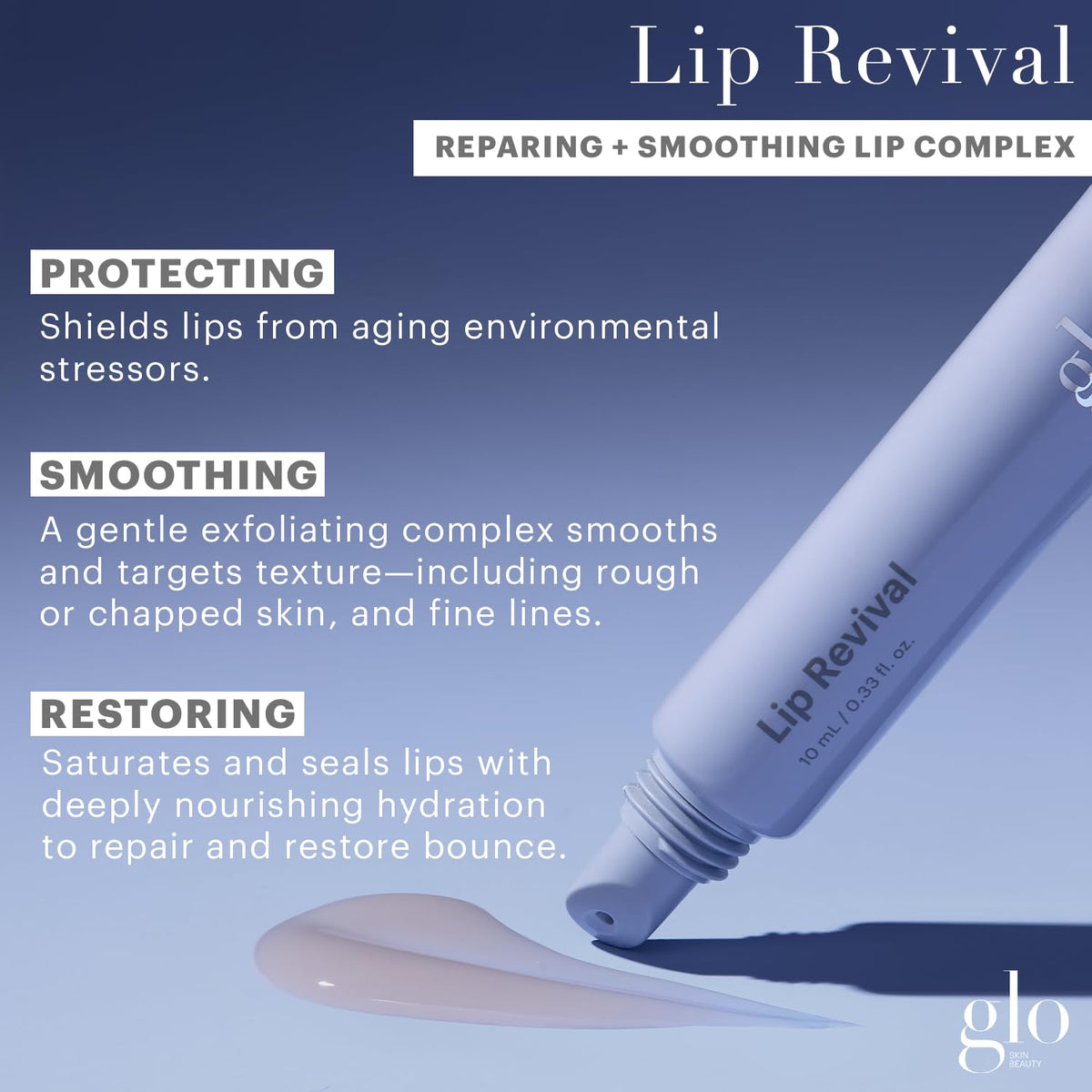 Glo Skin Beauty Lip Revival - Hidrata, suaviza y repara los labios...