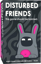 Disturbed Friends Juego de fiesta – Divertido juego de cartas para adultos para descubrir qué tan bien conoces a tus amigos | Divertido juego para romper el hielo para fiestas, juegos previos y noche de juegos