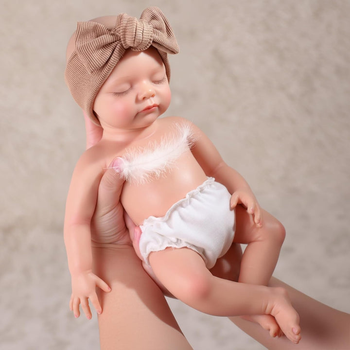 BABESIDE Muñeca bebé de silicona de 16 pulgadas con peso de 4 libra...