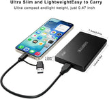 GODBPNYMU Disco duro externo portátil de 500 GB \u2013 HDD USB 3.0...
