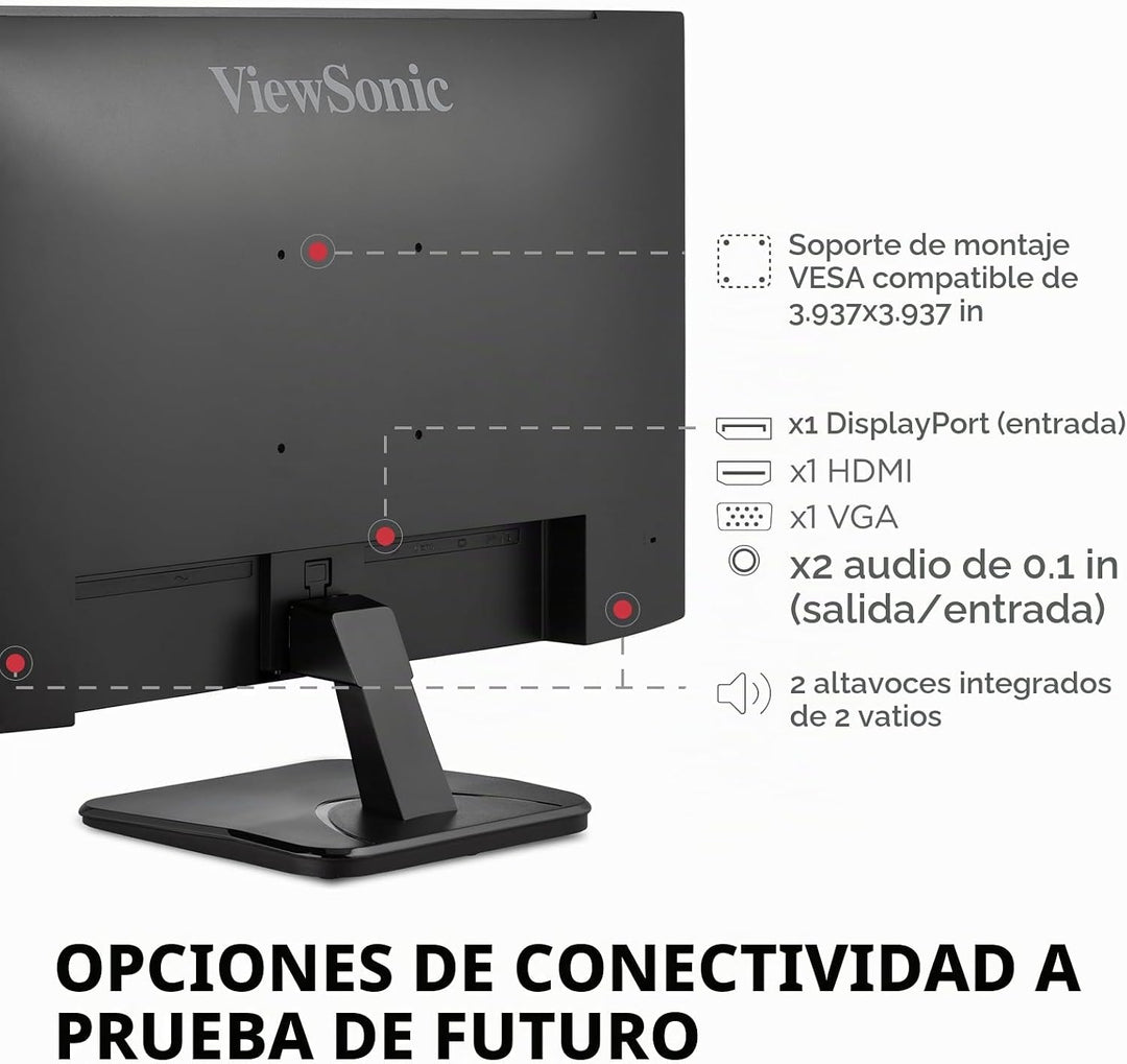 ViewSonic VA2756A-MHD - Monitor IPS de 27 pulgadas, 1080p, con 120H...
