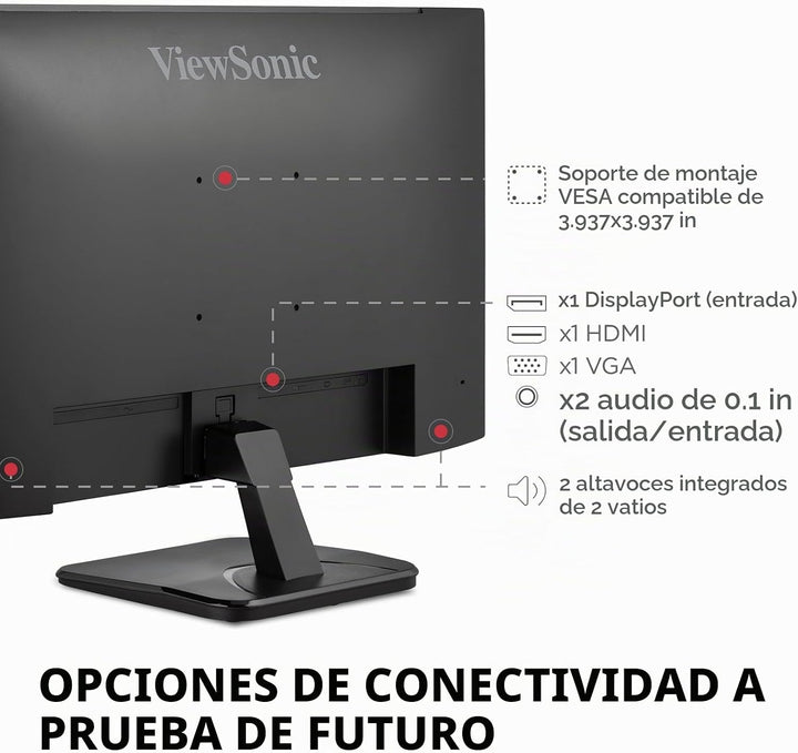 ViewSonic VA2756A-MHD - Monitor IPS de 27 pulgadas, 1080p, con 120H...