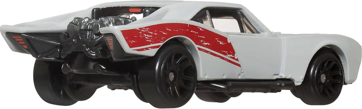 Hot Wheels Coches de juguete, paquete de 10 con temática de Batman, juego de 10 vehículos fundidos que incluye un Batmóvil y un Batplane en escala 1:64 (estilos pueden variar)