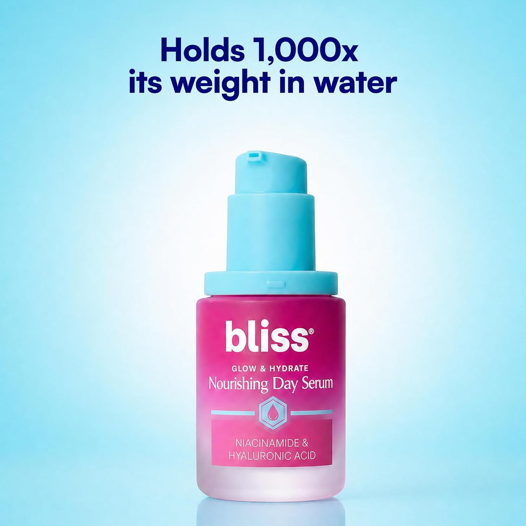Bliss - Suero iluminador e hidratante con niacinamida y ácido hialu...