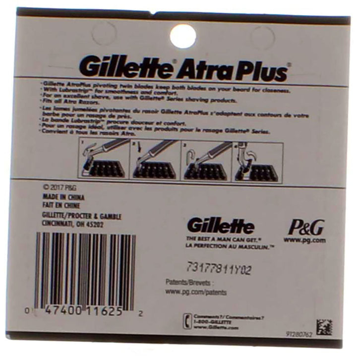 Gillette Cartuchos Atra Plus, 10 CT (paquete de 3)