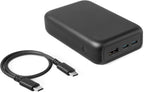 Amazon Basics Cargador portátil de alta capacidad con salida de 3 p...