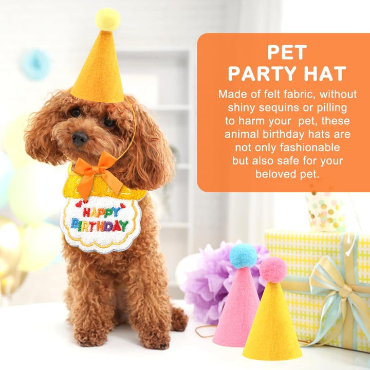 12 mini sombreros de fiesta para animales de peluche