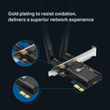 Tarjeta WiFi TP-Link WiFi 6 PCIe para PC de escritorio AX3000 (Arch...