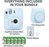 Cámara instantánea Fujifilm Instax Mini 12 en color blanco arcilla...