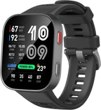 Amazfit Reloj inteligente Bip Max, pantalla AMOLED de 2.07", GPS, iOS