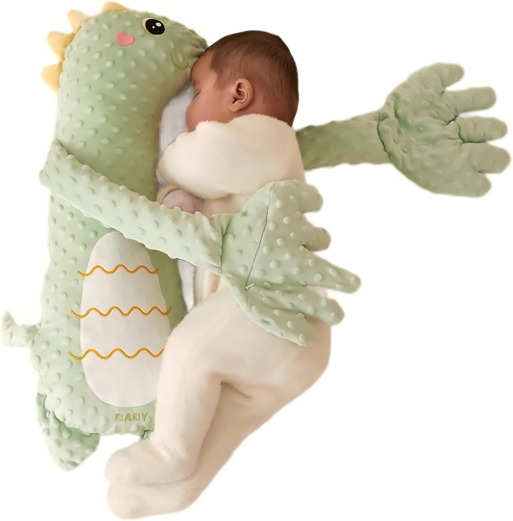 Juguete chupete para bebé, muñeco de peluche de dinosaurio unicornio para recién nacidos, niños y niñas