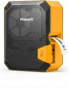 Makeid P31S Etiquetadora industrial portátil con cinta, 300 dpi
