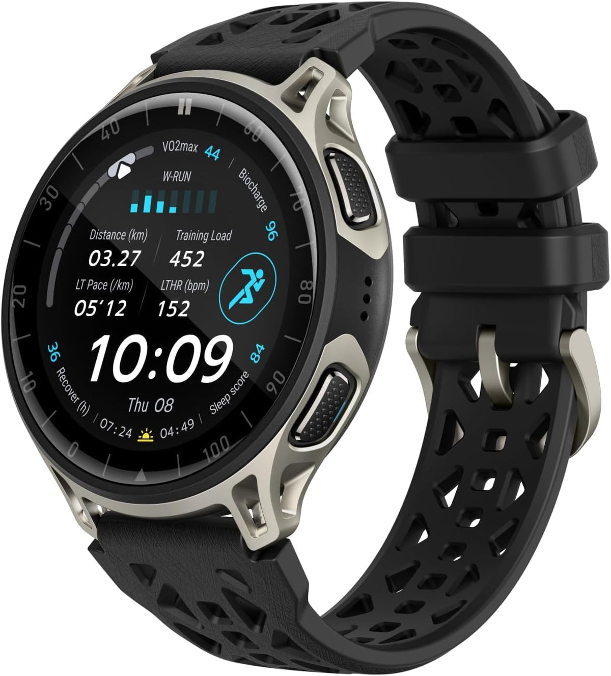 Amazfit Reloj inteligente Cheetah 2 Pro, cristal de zafiro AMOLED de 1.32