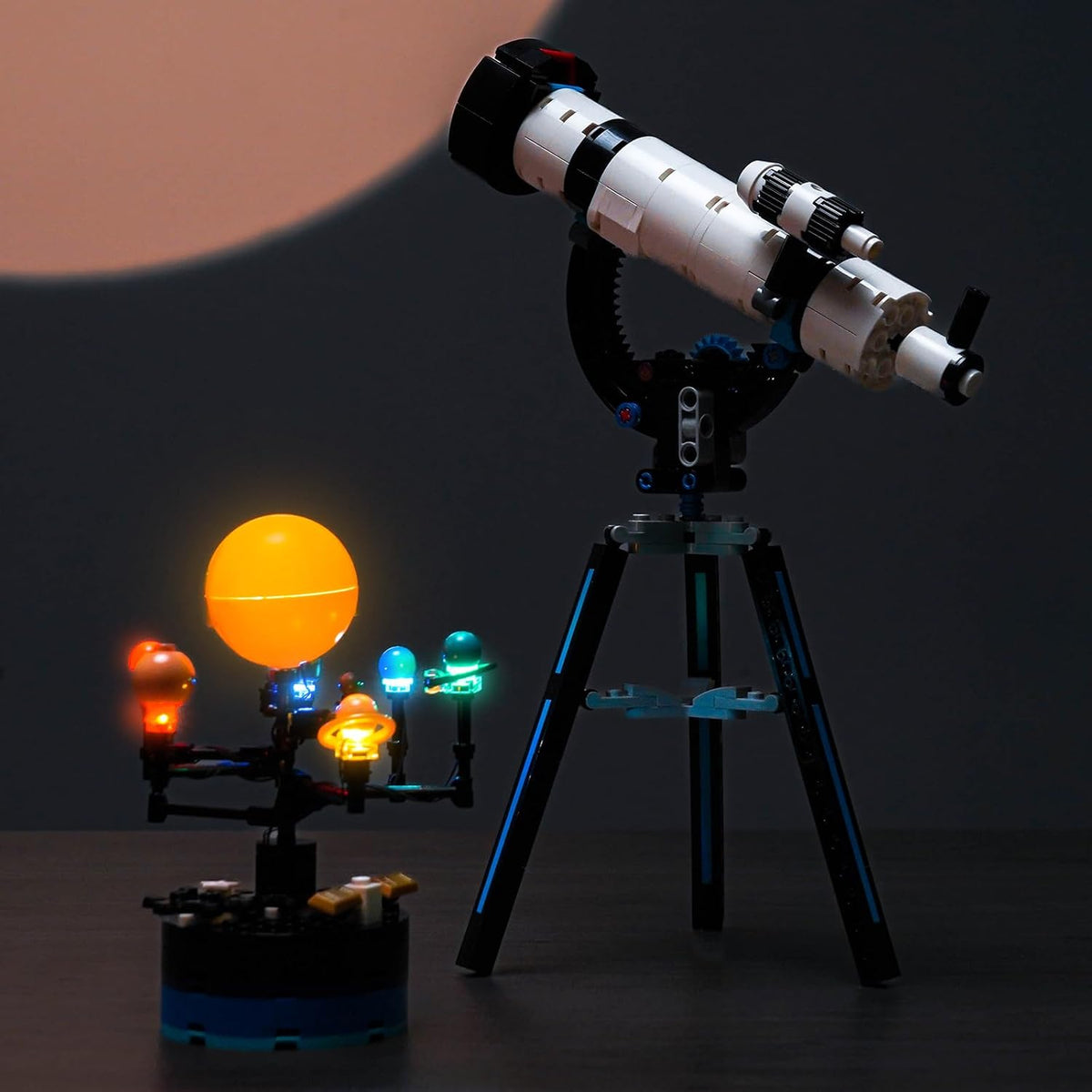 Iluminación LED compatible con el telescopio de exploración espacial LEGO 31378, solo luces, kit de luz compatible con LEGO Creator 3 en 1 31378, no incluido el modelo