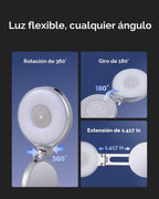 TELESIN Master Grip Kit Classic para iPhone 18 Pro con luz de relleno
